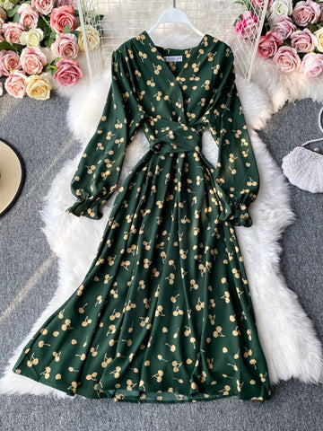 Lacey Slim Waist Maxi Dress