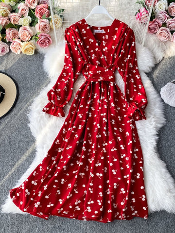 Lacey Slim Waist Maxi Dress