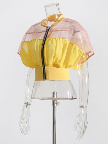 Lana Short Zipper Jacket