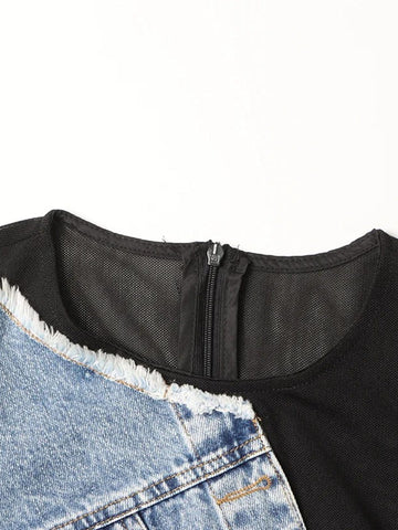 Landon Sleeveless Denim Dress