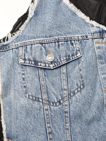 Landon Sleeveless Denim Dress