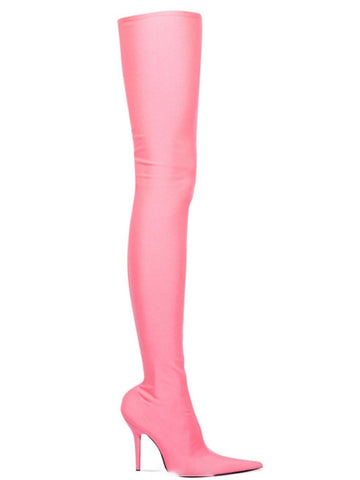 Lara Knee Elastic Thigh Boot