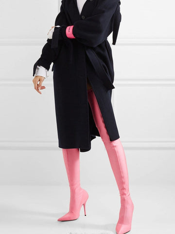 Lara Knee Elastic Thigh Boot