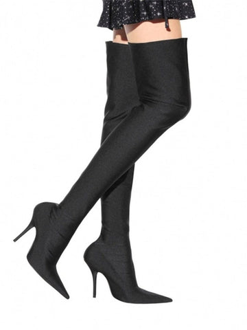 Lara Knee Elastic Thigh Boot
