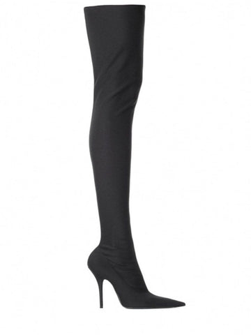 Lara Knee Elastic Thigh Boot