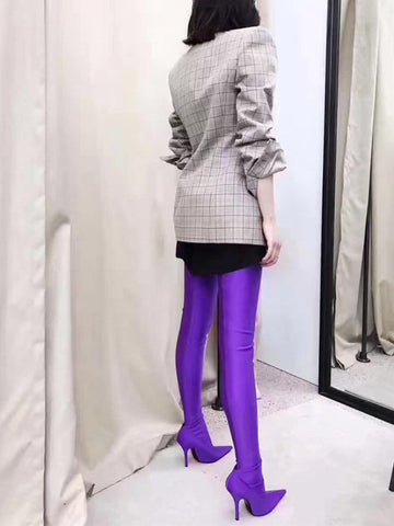 Lara Knee Elastic Thigh Boot
