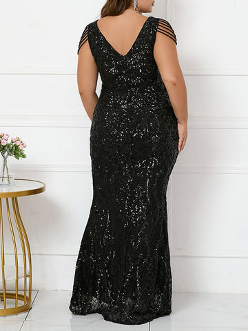 Laura Sequin Maxi Dress