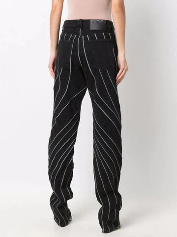 Leah Spliced Button Pant