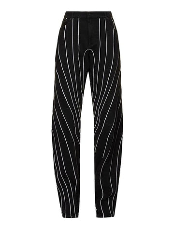 Leah Spliced Button Pant