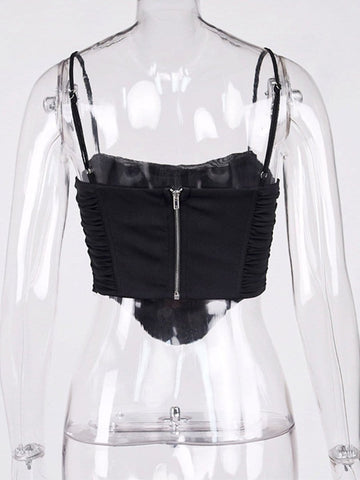 Lilian Backless Top