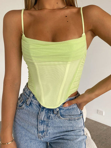 Lilian Backless Top