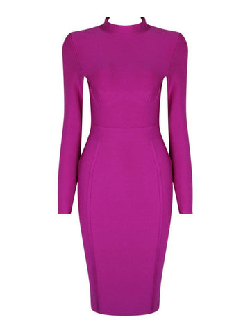 Lilith Bodycon Midi Dress