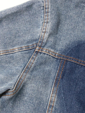 Livia  Hollow Out Denim Jacket