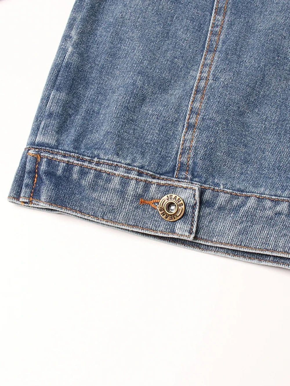 Livia  Hollow Out Denim Jacket