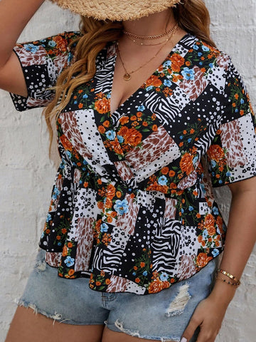 Lynn Floral Top