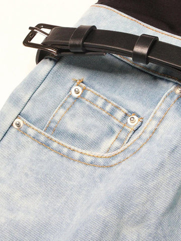 Mansi Denim Hit Wide Leg Pants