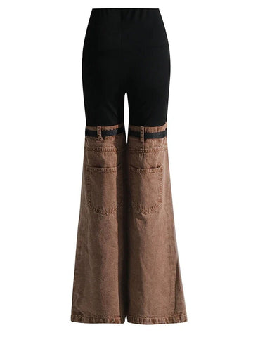 Mansi Denim Hit Wide Leg Pants