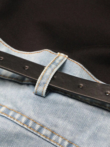 Mansi Denim Hit Wide Leg Pants