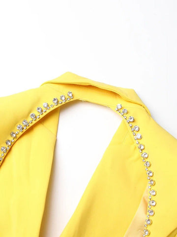 Maren Hollow Out  Blazer