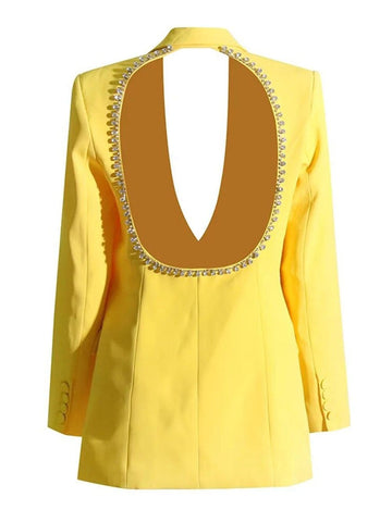 Maren Hollow Out  Blazer