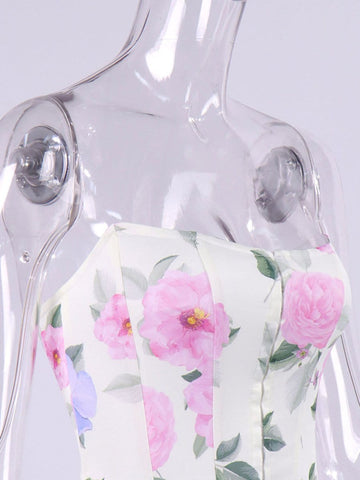 Maria Backless Fastener Top