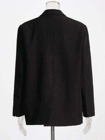 Maria Notched Collar Temperament Blazer