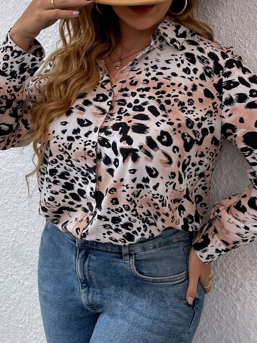 Marina Leopard Top