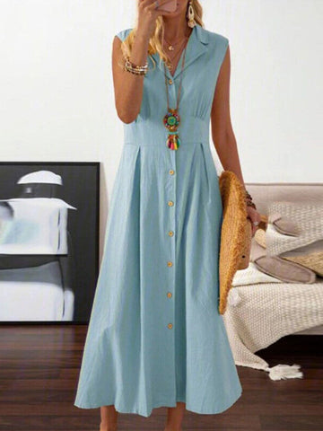 Maryam Hemp Maxi Dress