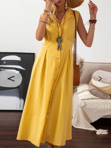 Maryam Hemp Maxi Dress