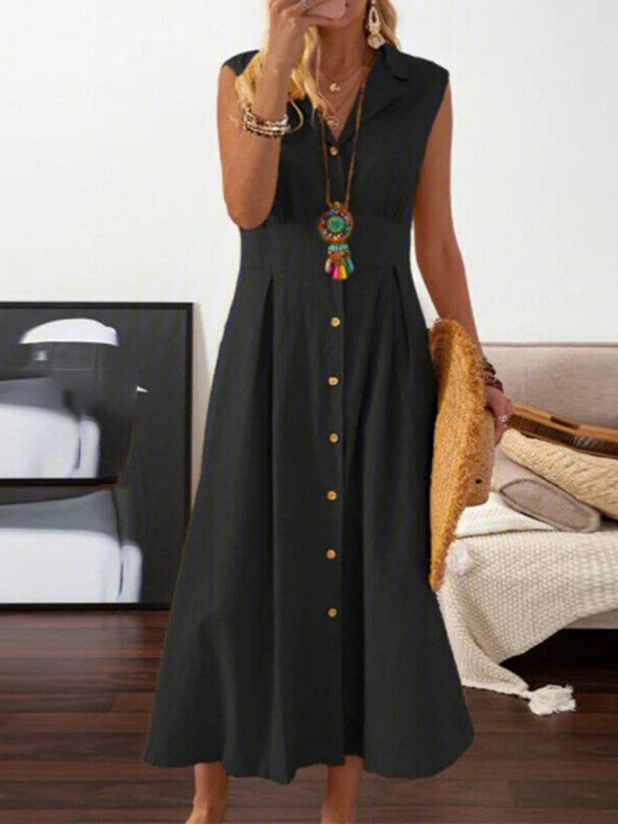 Maryam Hemp Maxi Dress