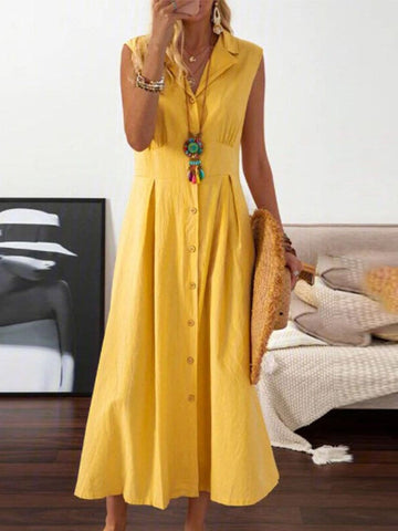 Maryam Hemp Maxi Dress