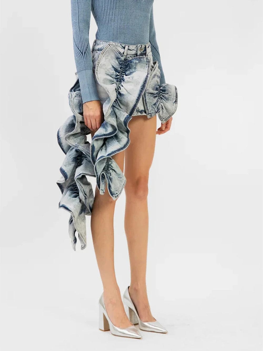 Mavi Ruffle Skirt