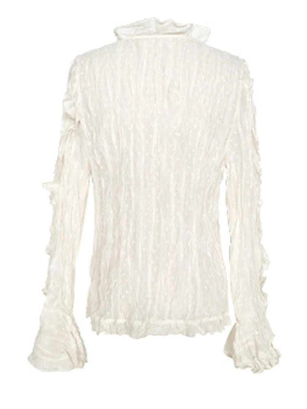 Maxine Dot Sheer Shirt