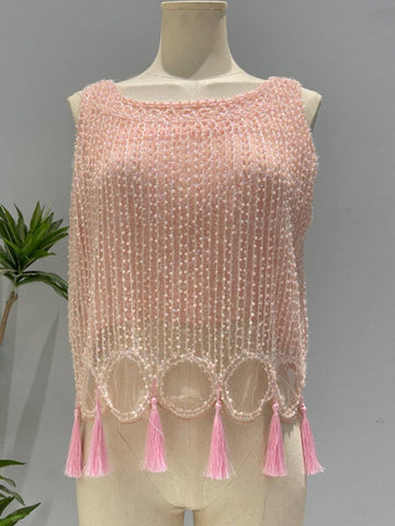 Millie Tassel Sleeveless Top