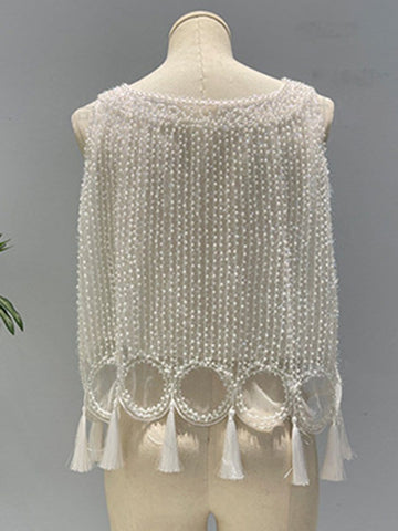 Millie Tassel Sleeveless Top