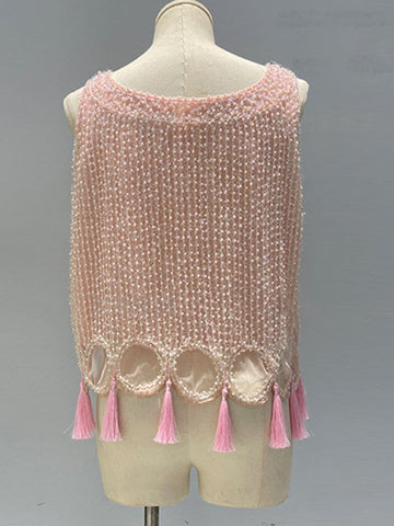 Millie Tassel Sleeveless Top
