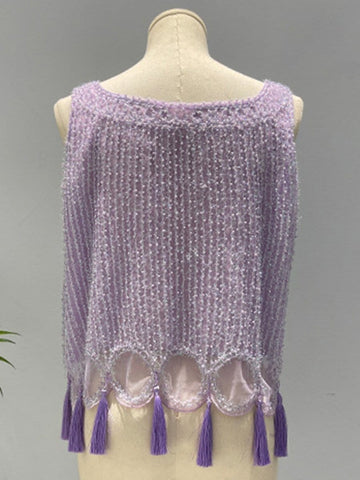 Millie Tassel Sleeveless Top