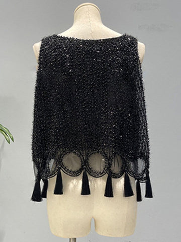 Millie Tassel Sleeveless Top