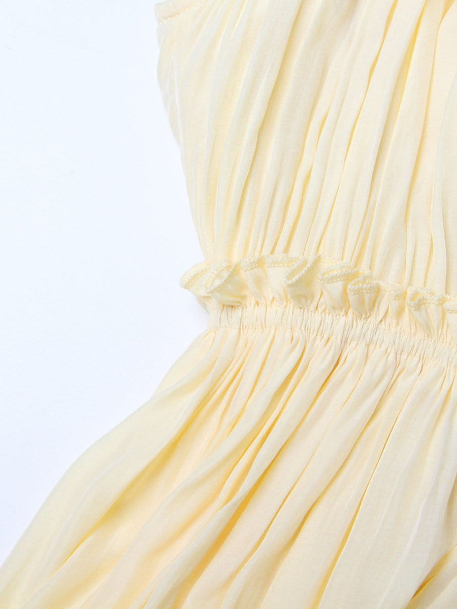 Naomi Ruffle Midi Dress