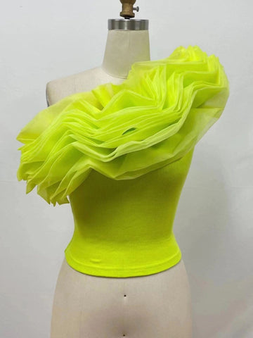 Naya Ruffle Top