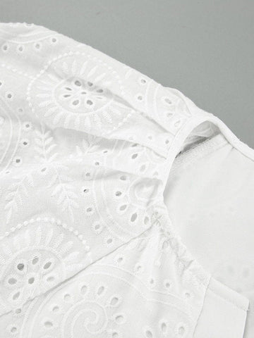 Nellie Hollow Out Playsuit