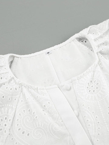 Nellie Hollow Out Playsuit