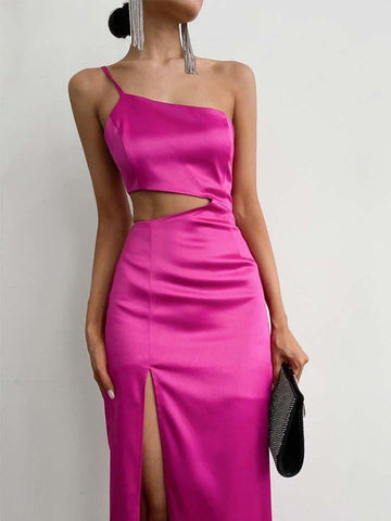 Nico Hollow Out Tassel Maxi Dress