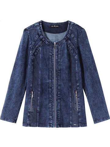 Nina Denim Knitted Jacket