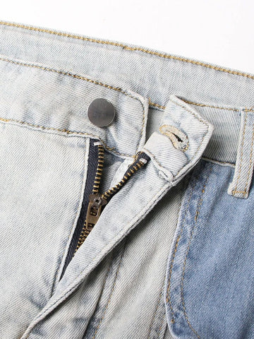Odette Hollow Out Denim Pant