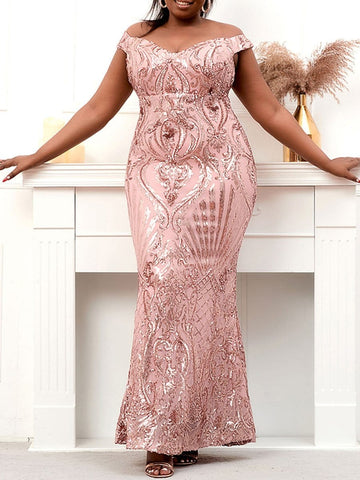 Odette Off Shoulder Maxi Dress