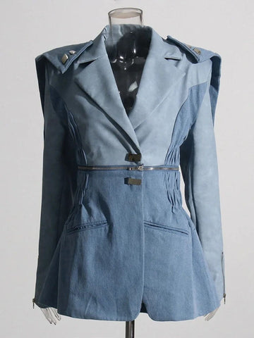 Ollie Zipper Blazer