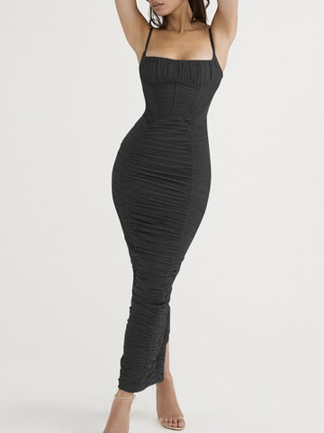Payton Backless Maxi Dress