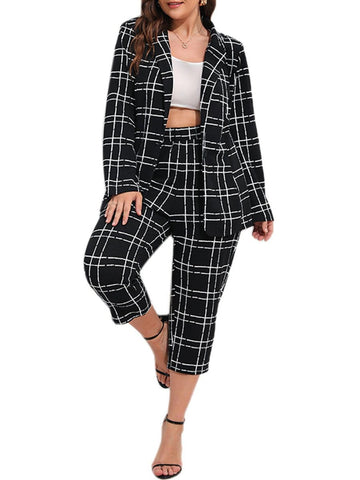 Persephone Blazer & Cropped Pant Set