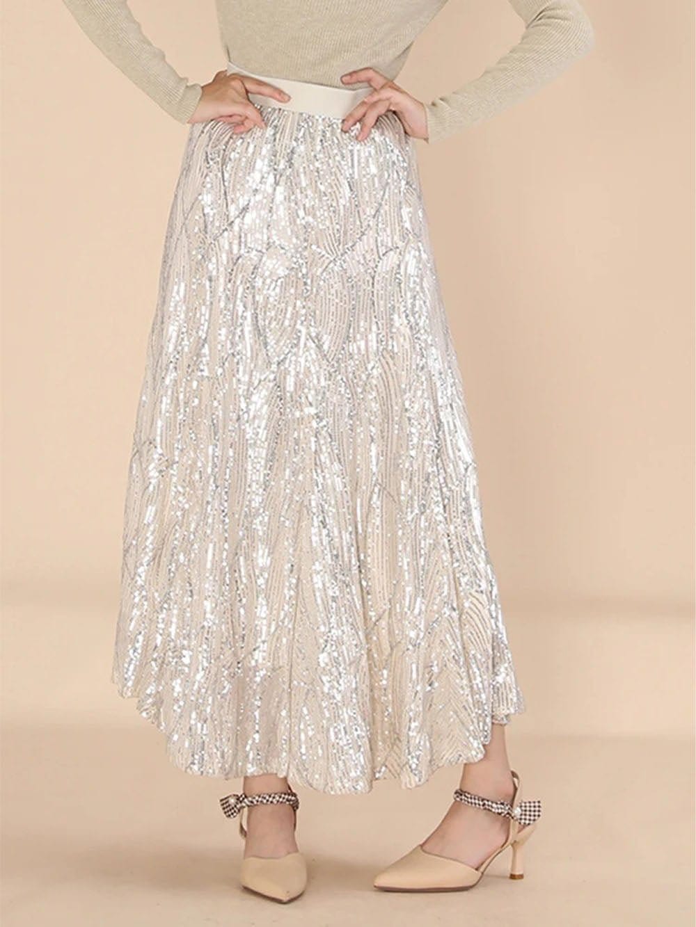 Persephone Sequin Skirt